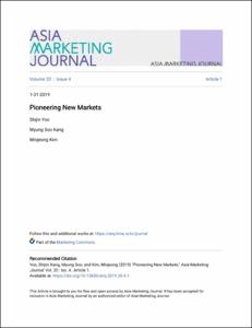 Pioneering New Markets