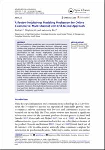 A Review Helpfulness Modeling Mechanism for Online E-commerce: Multi-Channel CNN End-to-End Approach