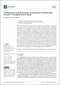 Cybersickness and its severity arising  from virtual reality content: a comprehensive study