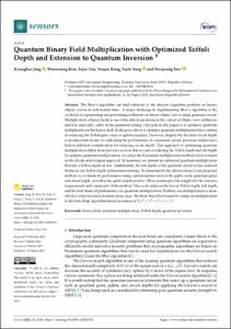Quantum Binary Field Multiplication with Optimized Toffoli Depth and Extension to Quantum Inversion