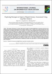 Exploring Strategies to Improve Digital Literacy Assessment Using Log Data Analysis
