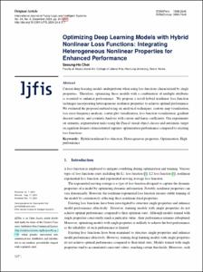 Optimizing Deep Learning Models with Hybrid Nonlinear Loss Functions: Integrating Heterogeneous Nonlinear Properties for Enhanced Performance