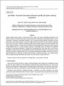 QA Maker: Automatic Generation of Domain-specific QA System utilizing GraphRAG