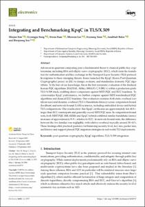Integrating and Benchmarking KpqC in TLS/X.509