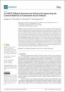 An MPTCP-Based Transmission Scheme for Improving the Control Stability of Unmanned Aerial Vehicles